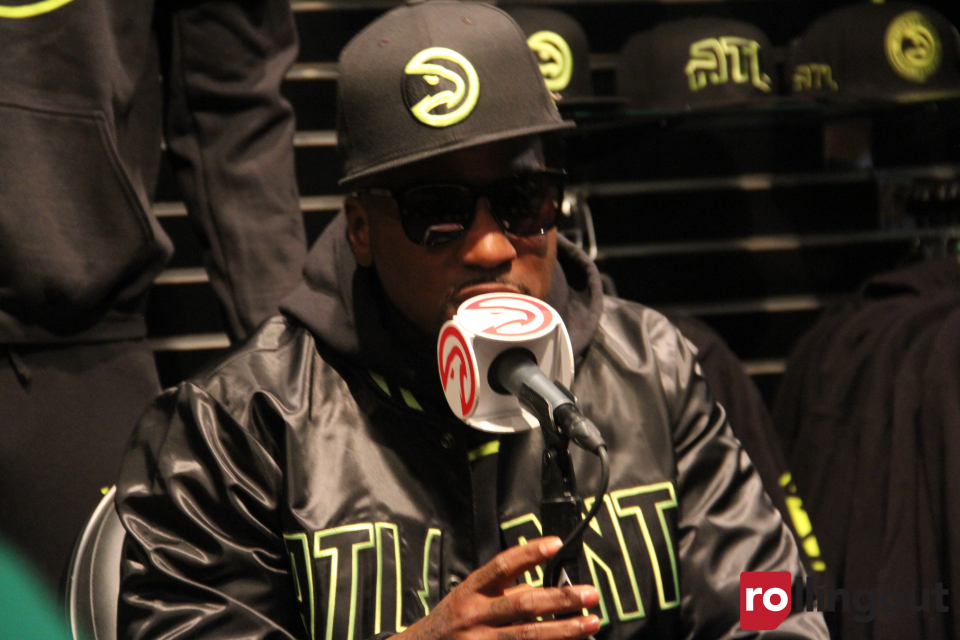 Jeezy previews new album 'Pressure,' performs at Atlanta Hawks game