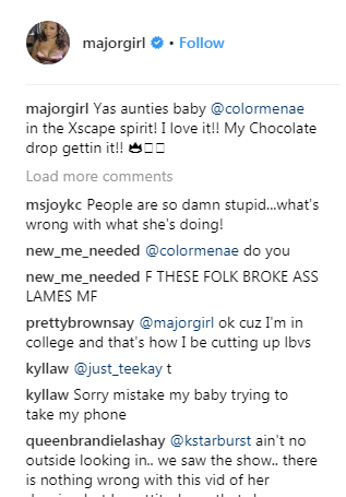 Tiny Harris defends Reginae Carter against folks hating on risque video