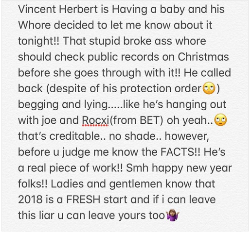 Reactions to Laura Govan allegedly having Vincent Herbert's baby