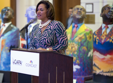 Comcast celebrates MLK Day in Philadelphia, unveils young artists' sculptures