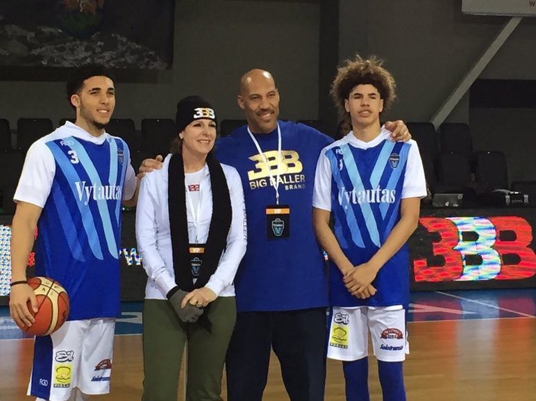 LaMelo and LiAngelo Ball make Lithuania debut in Big ...