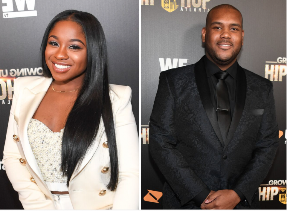 Reginae Carter and Brandon Barnes make amends at 'Growing Up Hip Hop' premiere