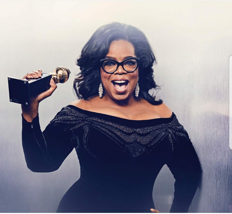 Twitter reacts to Oprah's moving acceptance speech at Golden Globes