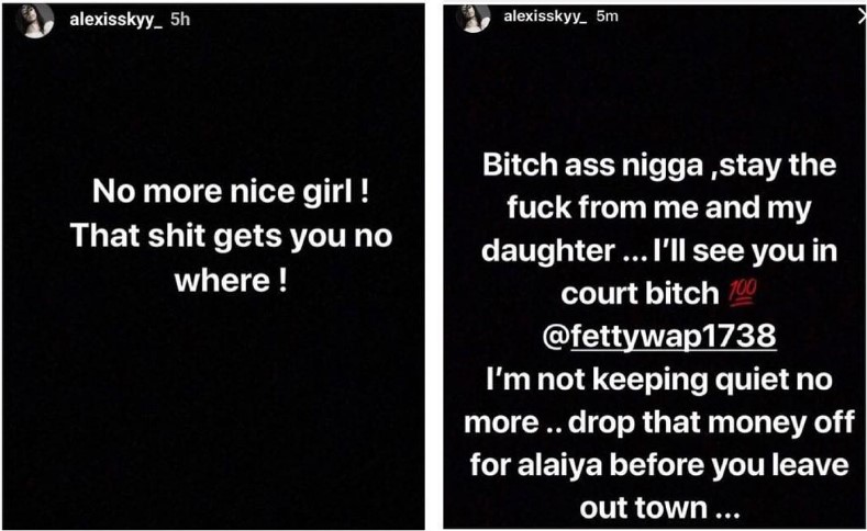 Alexis Skyy blasts baby daddy Fetty Wap for stepping out with Instagram model