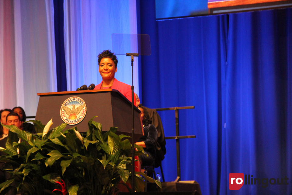 Keisha Lance Bottoms inaugurated as mayor of Atlanta; T.I. and Xscape attend 