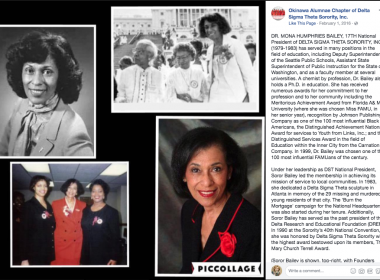 Delta Sigma Theta's 17th national president Mona Humphries Bailey dies