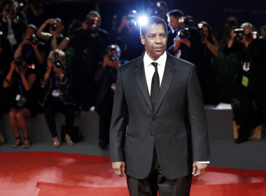 Denzel Washington attends the premiere of 'The Magnificent Seven' during the 73rd Venice Film Festival on September 10, 2016 in Venice, Italy. (Photo Credit: Andrea Raffin)