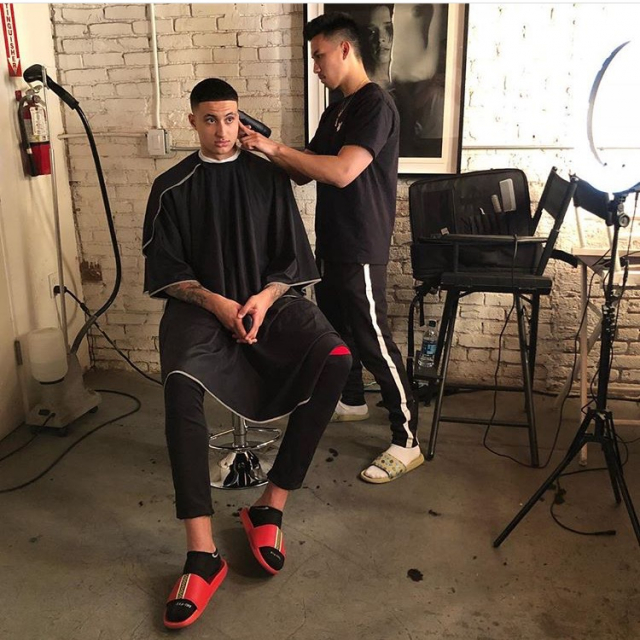 Ray Santos makes a name for himself as a barber for pro basketball players