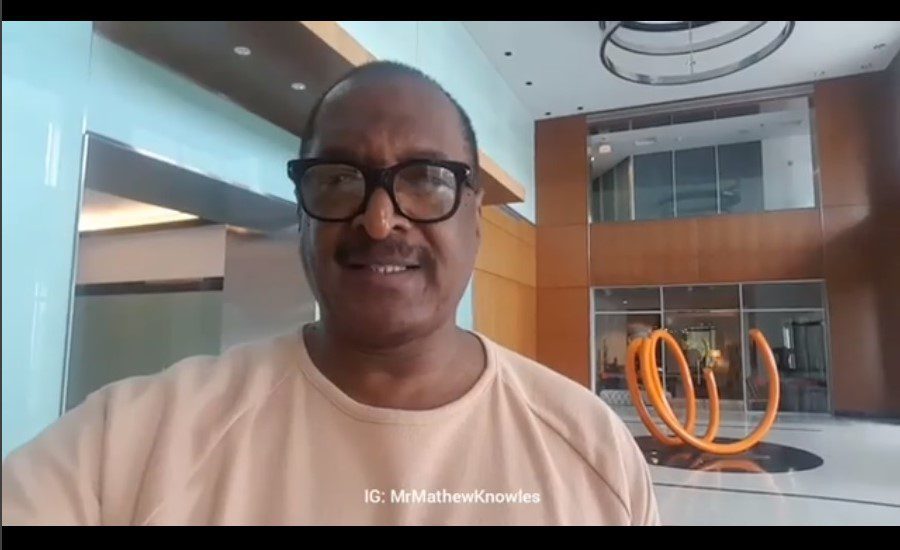 Mathew Knowles says Tina Lawson's fair skin is the reason he approached her