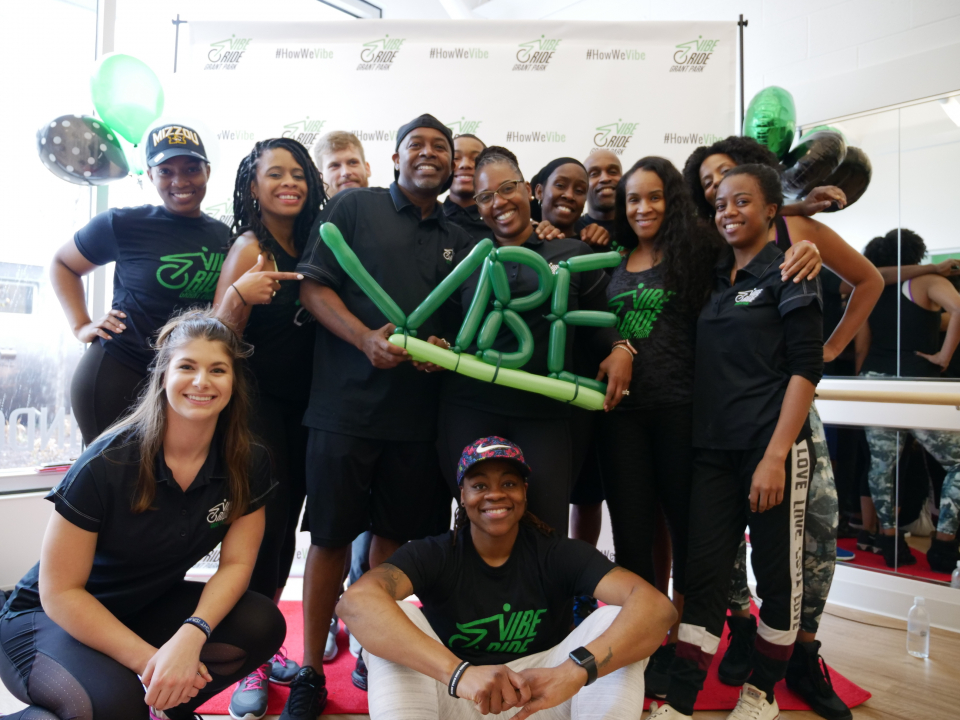 Black couple unveils Vibe Ride indoor cycling studio in Atlanta