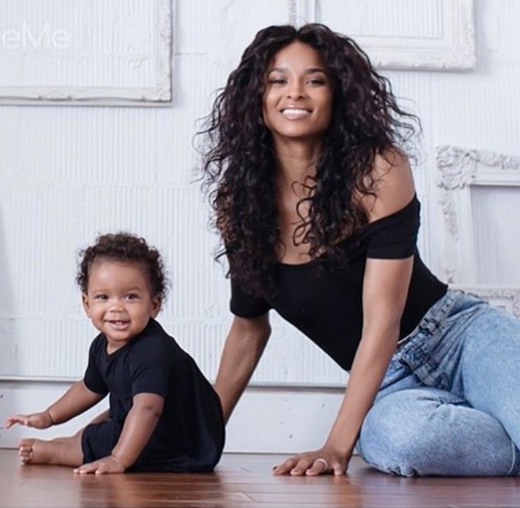 Ciara and Russell Wilson's 1st photos of baby Sienna Princess