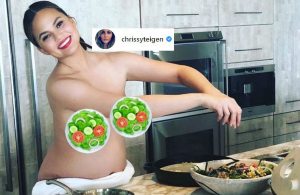 Chrissy Teigen Full Frontal