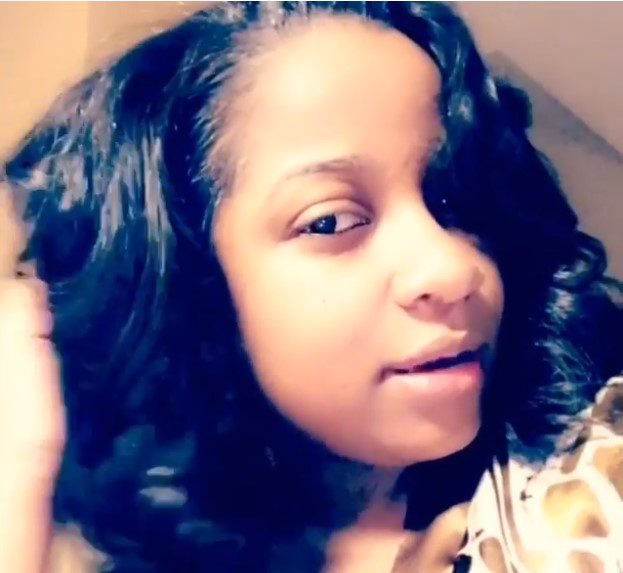 Toya Wright shows off natural hairstyle while very pregnant