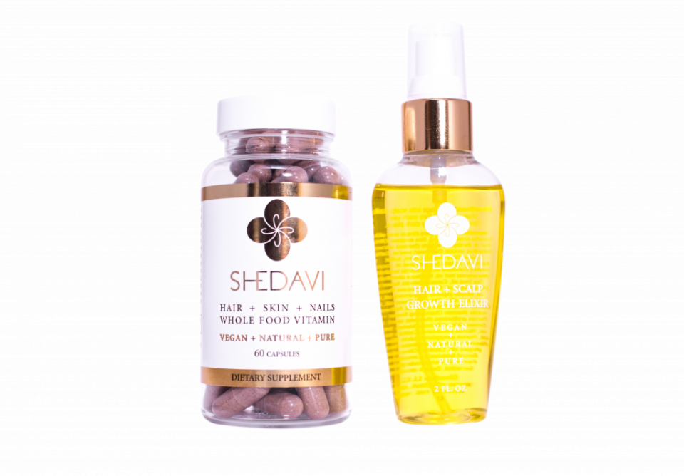 Shedavi vegan products are the key to quick hair growth