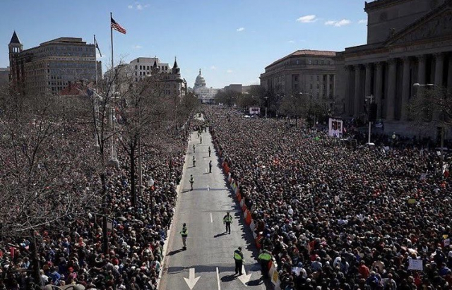 Naomi Wadler delivers inspirational March for Our Lives speech, celebs react