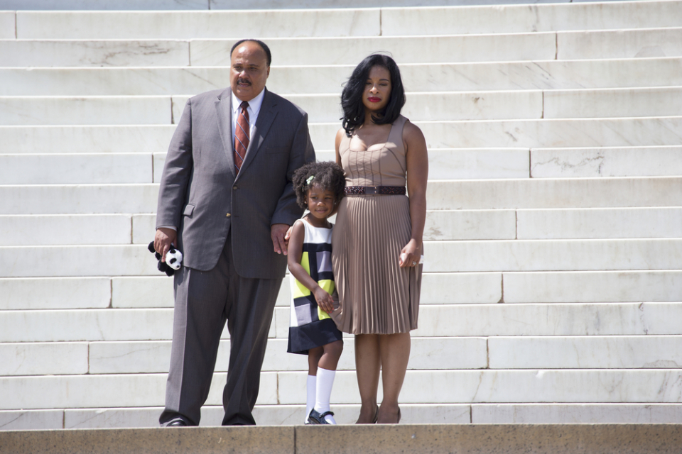 Dr. Martin Luther King Jr.'s granddaughter, 9, inherits his skills