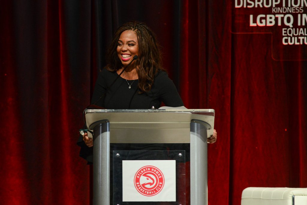 Jemele Hill tells her side of the story at Atlanta Hawks' MOSAIC