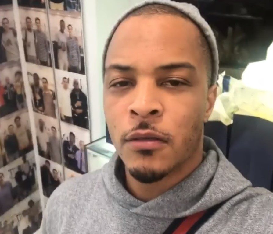 Police told T.I. he did not have the right to ask security guard for his name