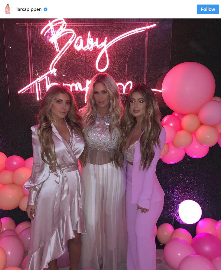 New photos from Khloe Kardashian's Bel-Air baby bash; baby registry is $100K