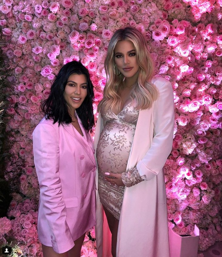 New photos from Khloe Kardashian's Bel-Air baby bash; baby registry is $100K