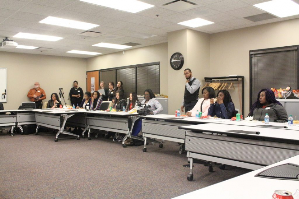 Female tech execs from Continental share experiences with Pontiac schoolgirls