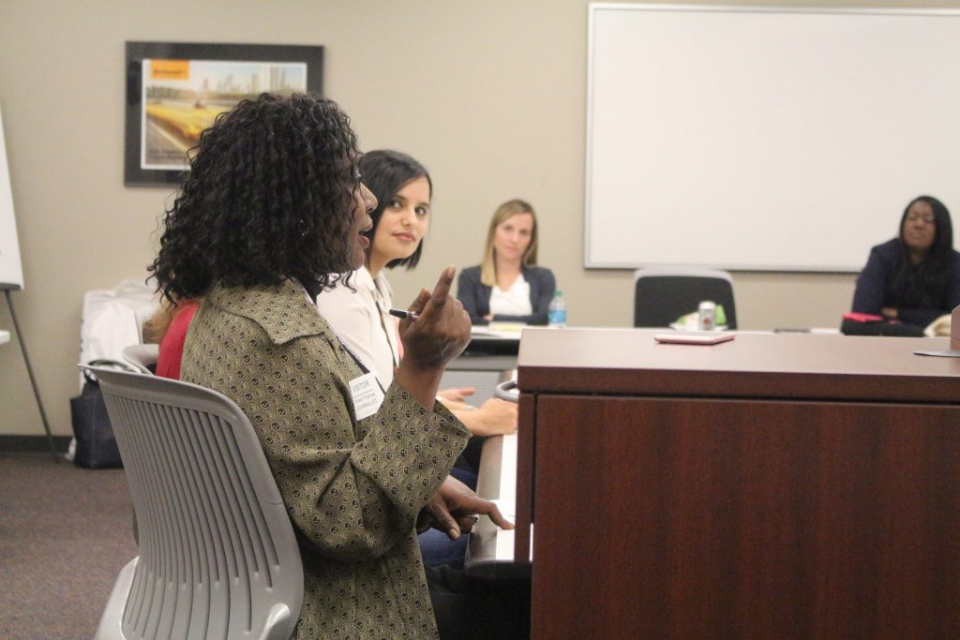 Female tech execs from Continental share experiences with Pontiac schoolgirls