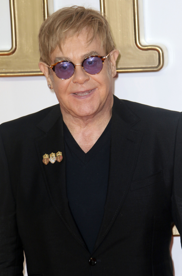 Sir Elton John is thirsty for an invitation to the royal wedding