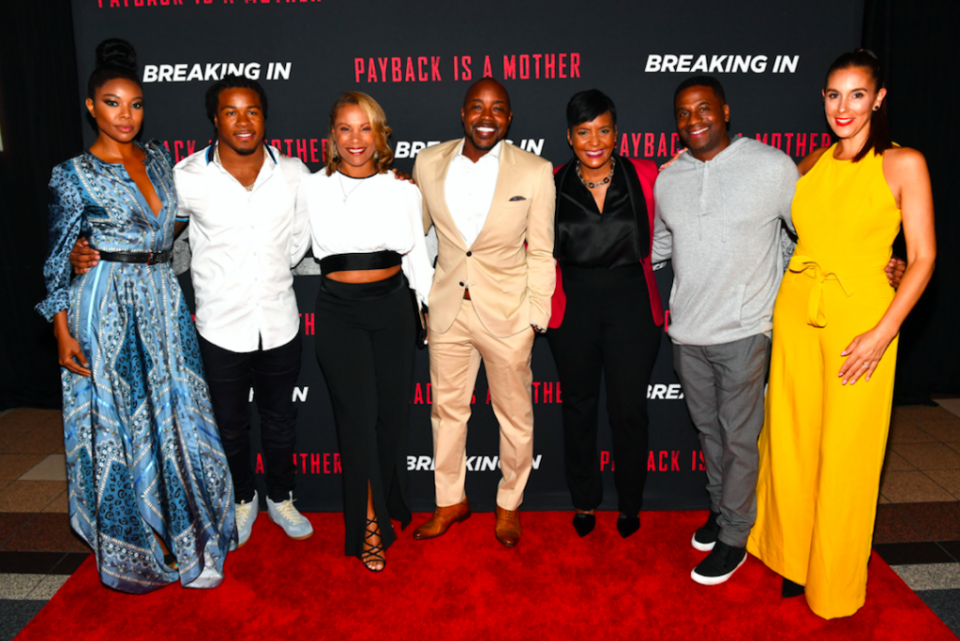 Gabrielle Union and Will Packer hold screening for 'Breaking In' in Atlanta