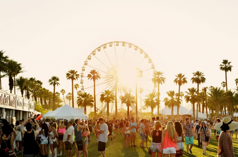 Coachella Festival 2014 atmosphere