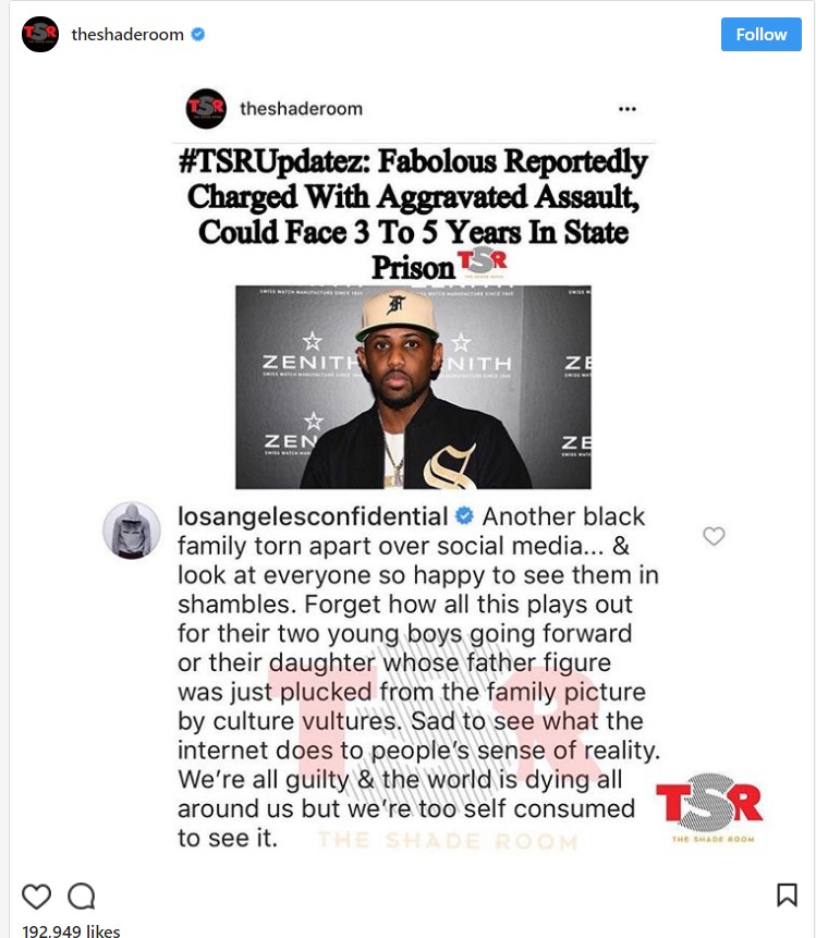 The Game defends Fabolous' family, and Twitter destroys him