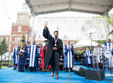 Howard University alum Chadwick Boseman returns to deliver commencement speech