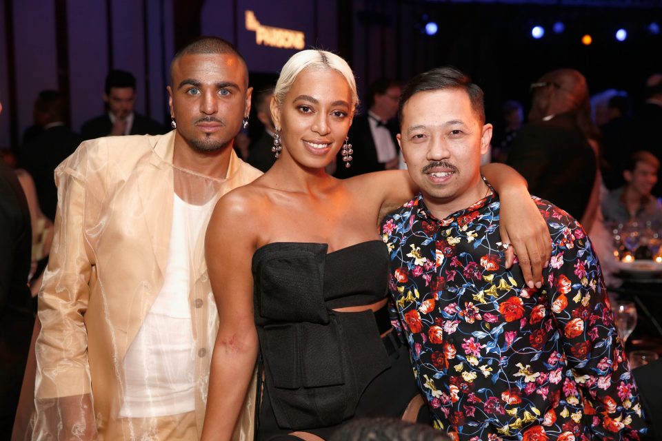 Solange honored alongside Marco Bizzarri, CEO of Gucci, at Parsons benefit