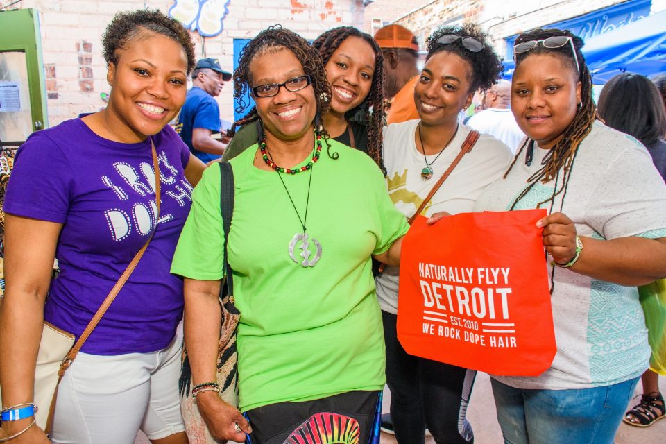 Naturally Flyy Rocks Detroit With Largest Natural Hair Gathering