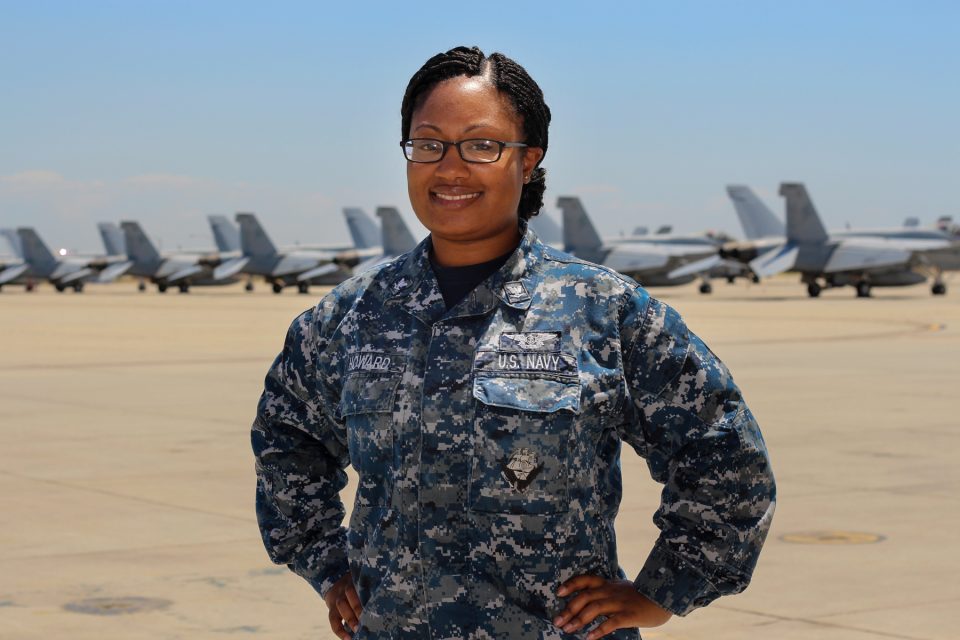 Meet the Navy's Te'Yana Howard, no weapon formed against her shall prosper