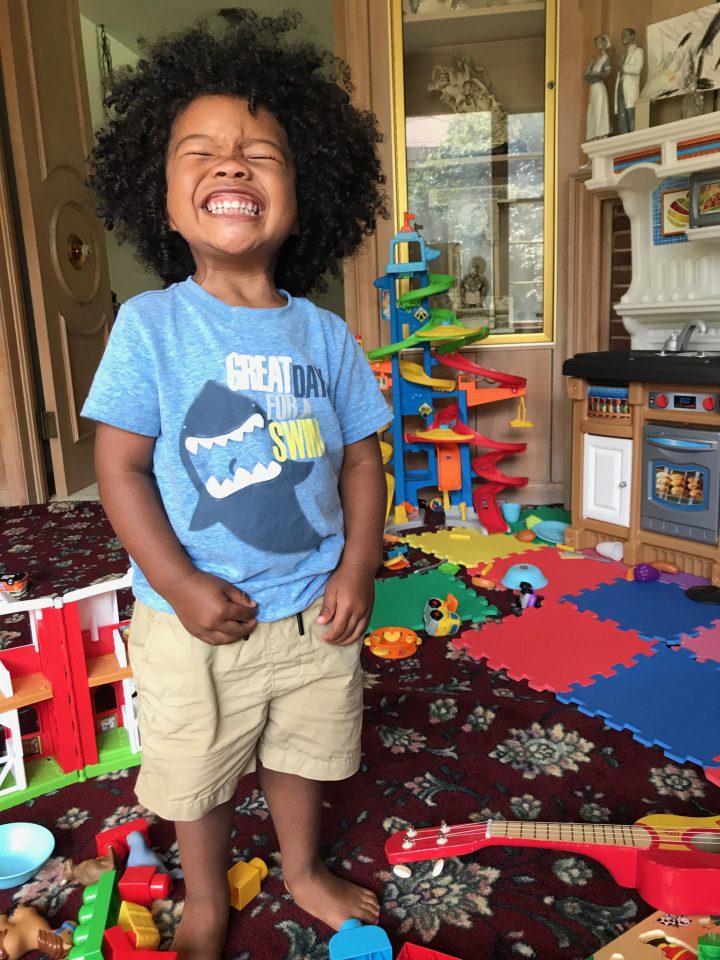 Help Detroit mom, CAU alum Kebina Frazier's 3-year-old son win cover model search