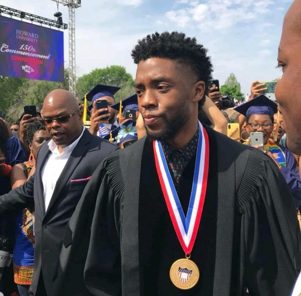 How Chadwick Boseman inspired us at Howard University's graduation