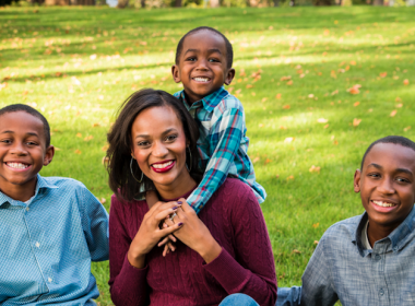 Jehava Brown and her three sons (Photo courtesy of Jehava Brown)