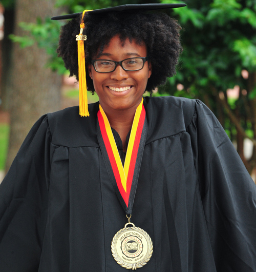 Details about CAU valedictorian: Baltimore native Alexis Carey