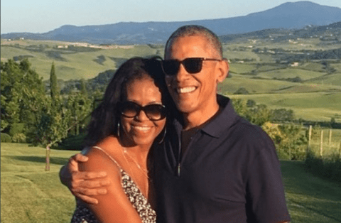Michelle Obama calls Barack her 'boo' in new IG post