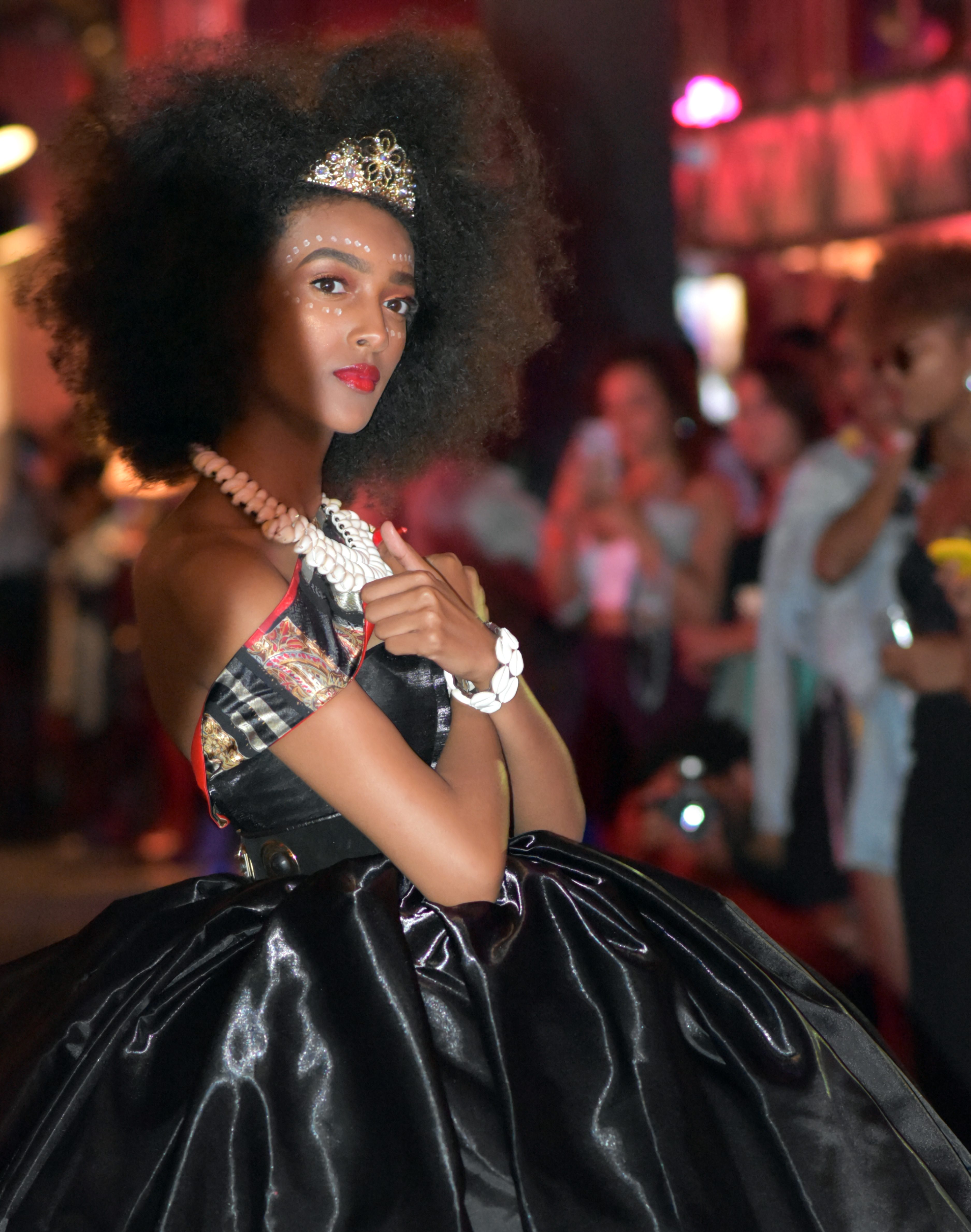 Natalie Morrow's Sexy Black Fashion Week Mn: Local designer's debut