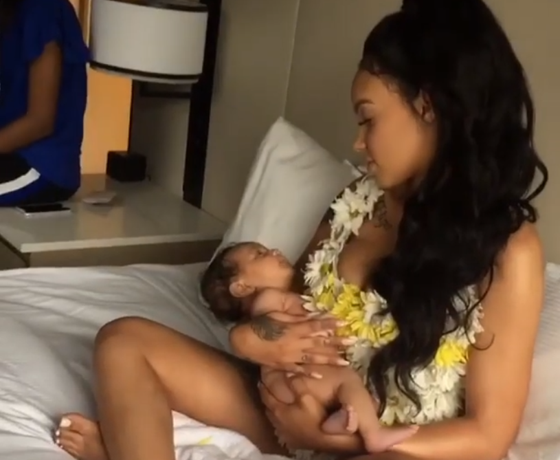 Fetty Wap's baby mama Lezhae Zeona finally reveals photos of newborn