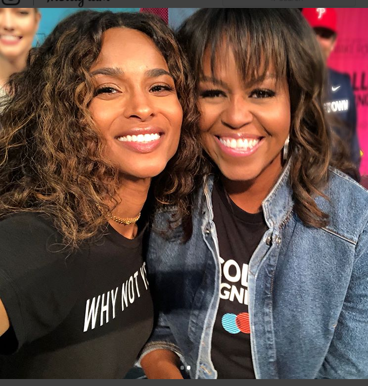 Michelle Obama hosts college day with Janelle Monae, Ciara, Kelly Rowland