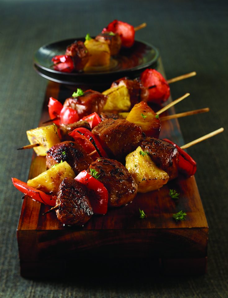 Now grill this: Pineapple pork kebabs and pork spare ribs recipes