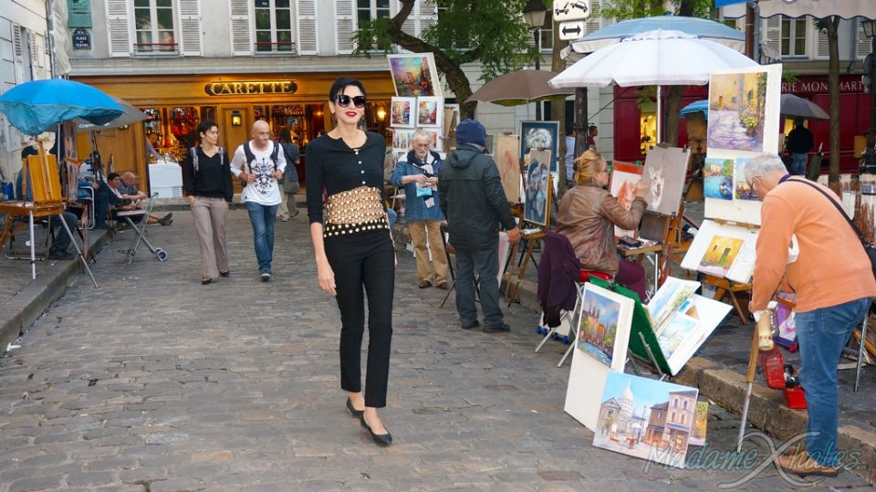 Madame Xhales in Paris