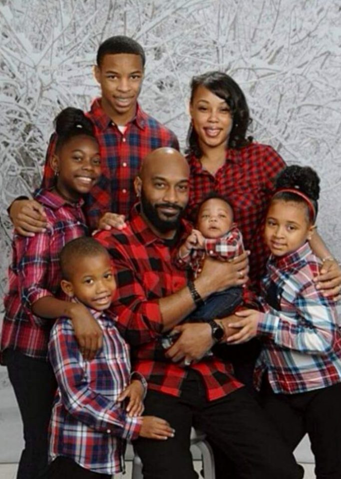 Andre Brown explains why he is blessed as a father of a blended family
