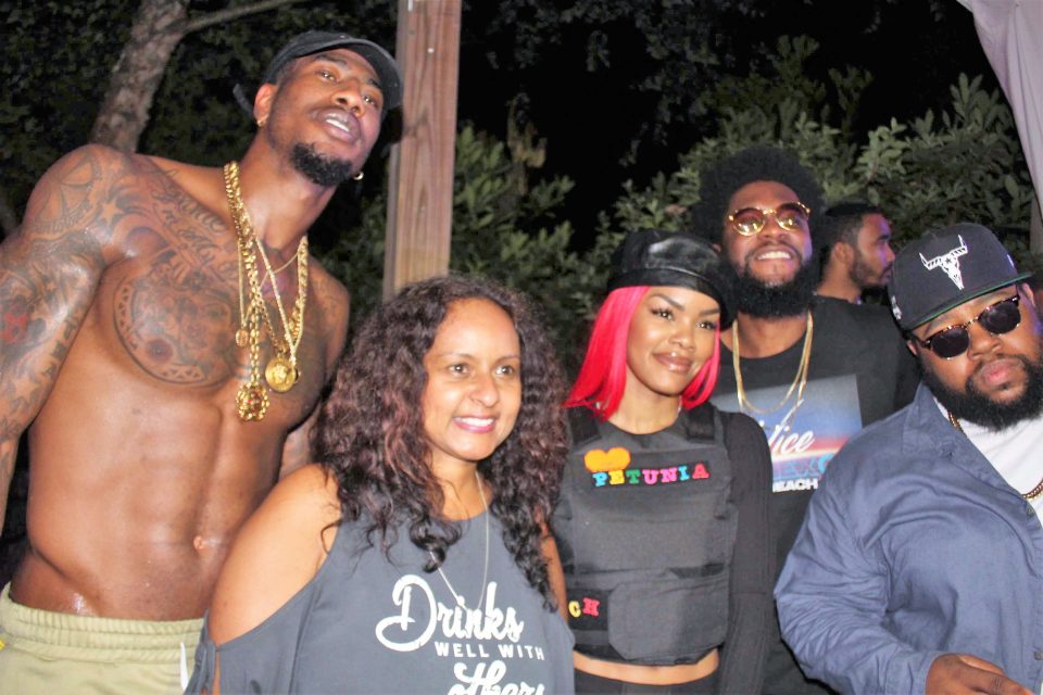 Iman Shumpert and Teyana Taylor power 'ATL Live on the Park' party