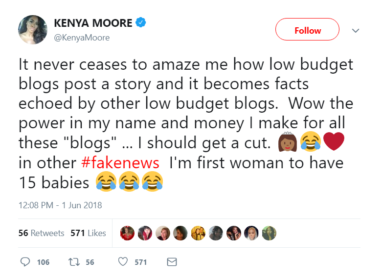 This woman is getting Kenya Moore's peach on 'Real Housewives of Atlanta'