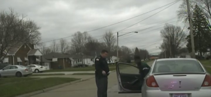 cop pulled over black teen for dating his daughter