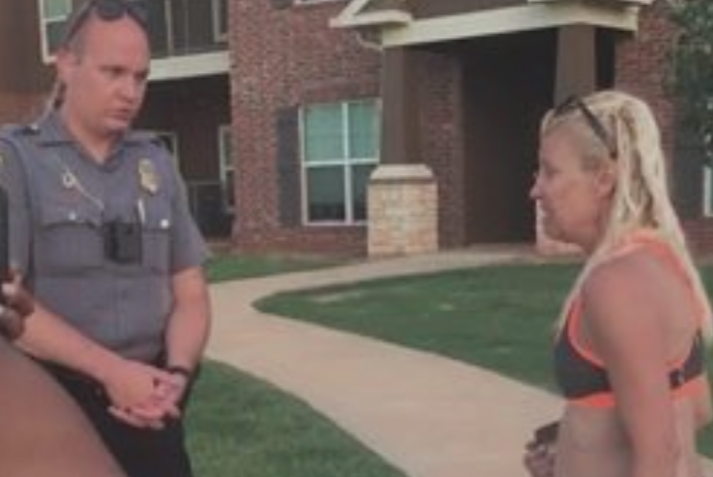 White woman calls police on Black neighbors because they would not talk to her