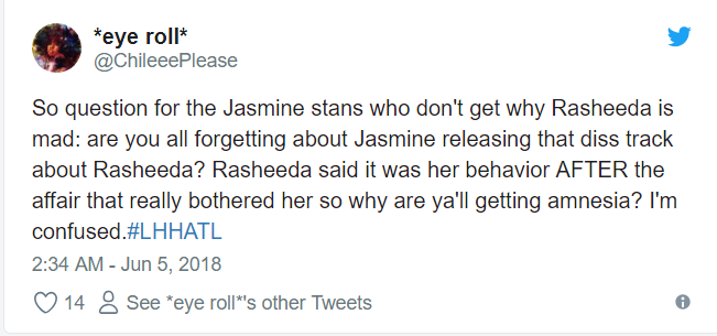 Rasheeda finally confronts husband's baby mama, Jasmine, and this happened